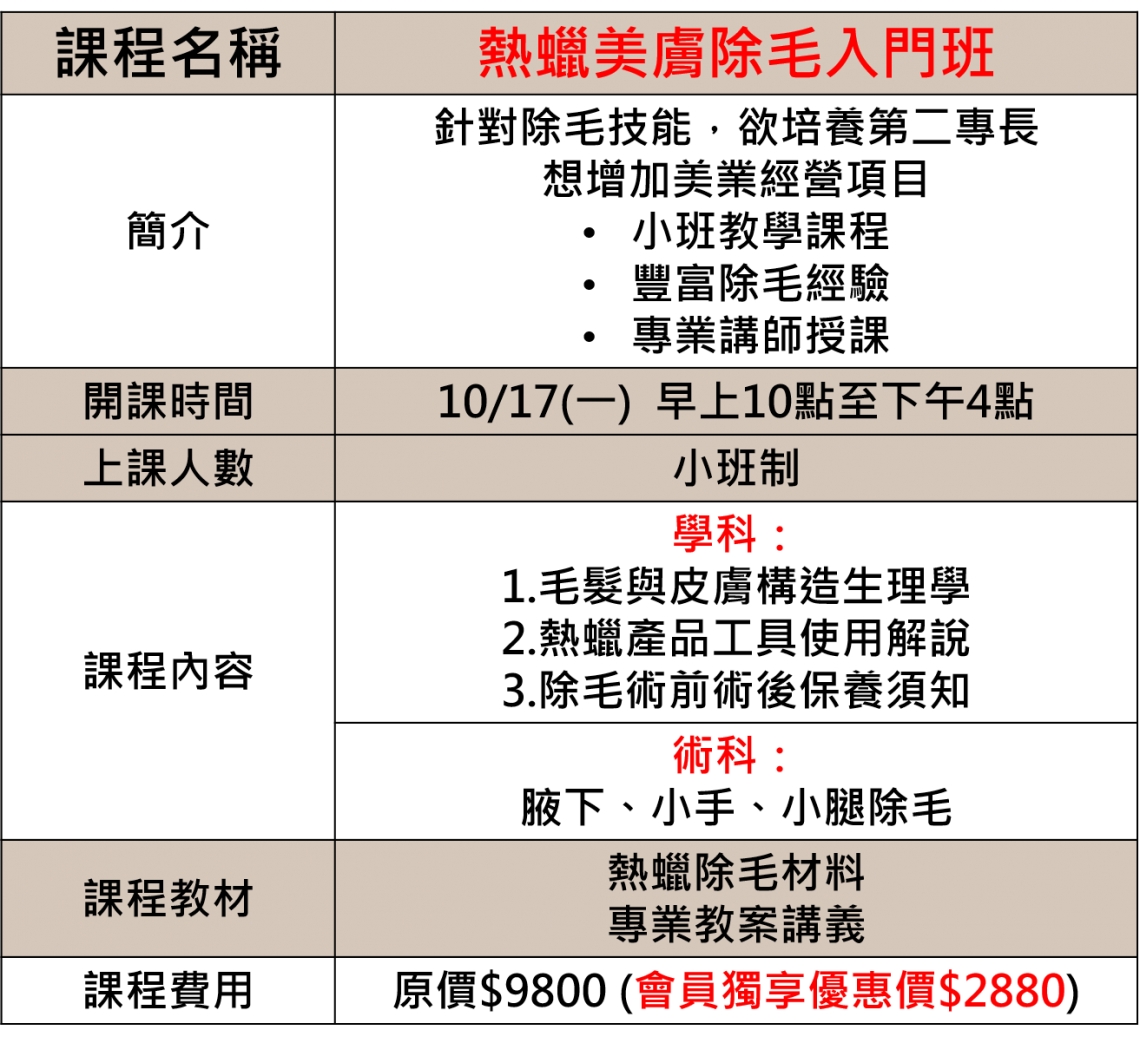 社團法人中華整體造型技能培訓協會